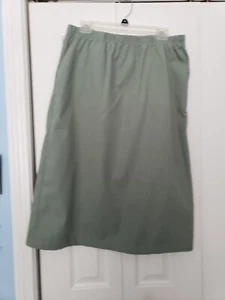 Koret Skirt 16P Seafoam Green Mid-calf - Picture 1 of 5