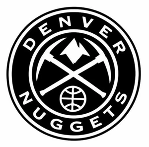 NBA DENVER Nuggets Baloncesto Vinilo Calcomanía Ventana Coche Parachoques Celda - Imagen 1 de 1