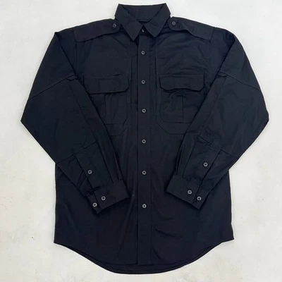 Camisa 5.11 Tactical Series Para Hombres Taclite Pro Talla S Negra Manga Larga Bolsillos Foto 1 de 4