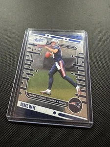 Panini Absolute Blue Drake Maye #103 2024 novato New England Patriots - Imagen 1 de 2