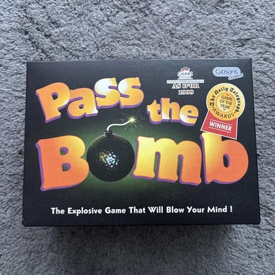 Pass the Bomb Family Word Game Gibsons 2-12 Players Complete. Excellent  - Image 1 of 4