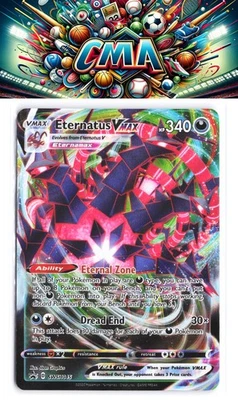 SWSH: Sword & Shield Promo Cards #SWSH045 Eternatus VMAX - Image 1 of 2