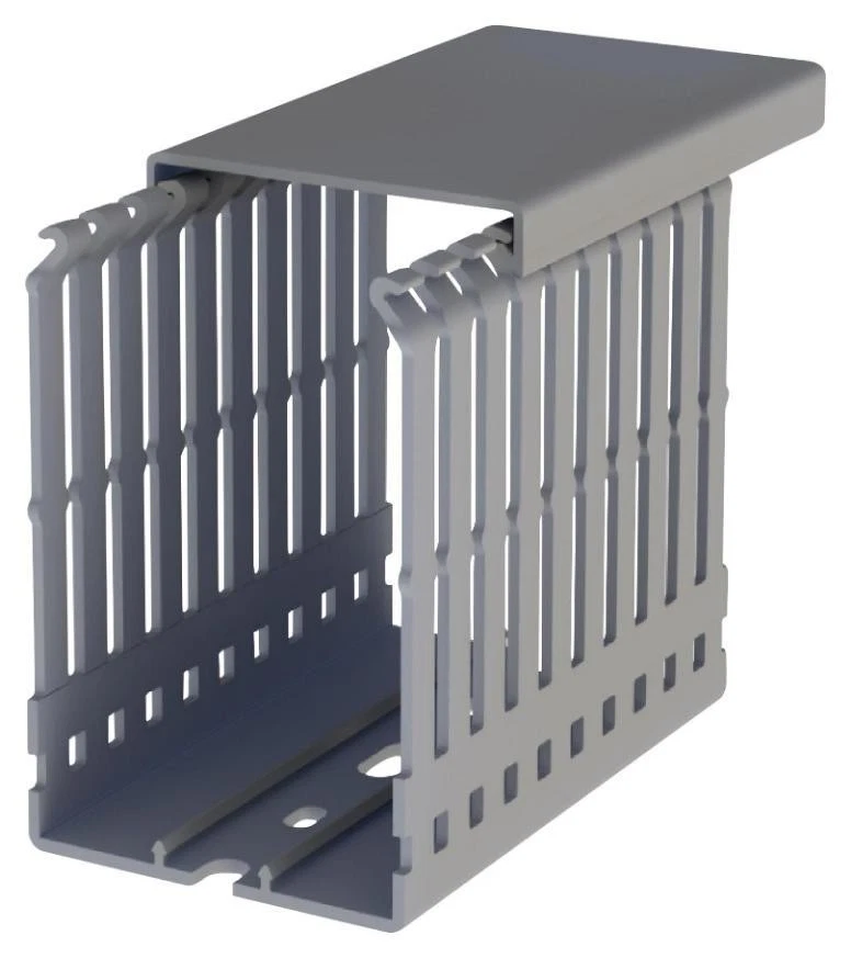 Conducto De Cableado De PVC, 60x80mm, 2m, Gris - 1SET411019R0000 - Imagen 1 de 1