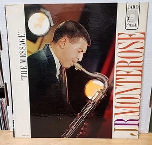 JR Monterose - The Message 1960 Jazz LP Jaro International Stereo JAS-8004 RARE - Picture 1 of 16