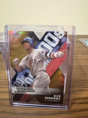 Alex Rodriguez 2020 Topps DOD-13 2000s Dominance Die Gold 3/50 Jersey # (NM-M) - Image 1 of 3