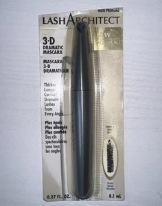 Máscara de pestañas 3D L'Oreal Lash Architect NEGRO PROFUNDO a prueba de escamas NUEVA Y SELLADA ver fotos - Imagen 1 de 5