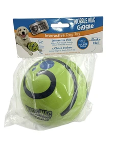 Wobble Wag Risita NUEVO Todos los Tamaños Perros 6" Pelota Juguete Interactivo Divertido Sonidos de Risita - Imagen 1 de 8