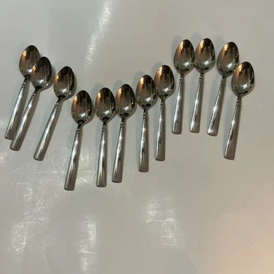 Reed & Barton SANDERLING Stainless Flatware 12 Large Spoons - Image 1 of 4