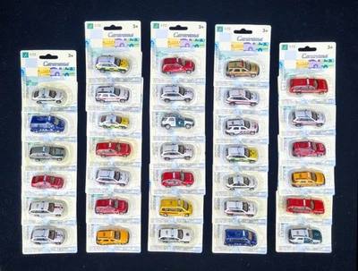 Raro lote de trabajo de 33 coches modelo Cararama 1:72, policía, bomberos, ambulancia Foto 1 de 4