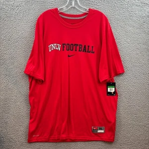 Vintage UNLV Runnin Rebels Shirt Herren XL Vintage Y2K Nike Dri Fit Deadstock Fußball - Bild 1 von 10