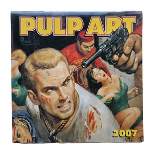 PULP ART 2007 Calendar NEW UNSEALED Barnes & Noble Robert Lesser R. Belarski - Picture 1 of 10