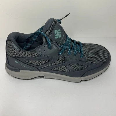 NUEVO COLUMBIA VITESSE FASTTRACK Para mujeres Talla 8 WP Zapatos de Senderismo Grafito/Verde Foto 1 de 4