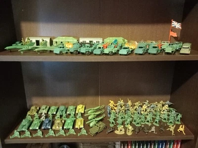 Lotto soldatini seconda guerra mondiale - primi anni ottanta - vintage - Immagine 1 di 4