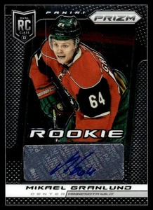 2013-14 Panini Prizm Rookie Auto Mikael Granlund Rookie Auto Minnesota Wild - Picture 1 of 2