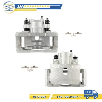 Par de pinzas de freno traseras con soporte para camioneta Dodge Durango Dodge Ram 1500 2003 Foto 1 de 4