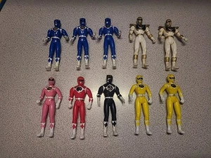 Vintage 1995 Saban Lot 10 Mighty Morphin Power Rangers TCFFC 4" Action... - Bild 1 von 8