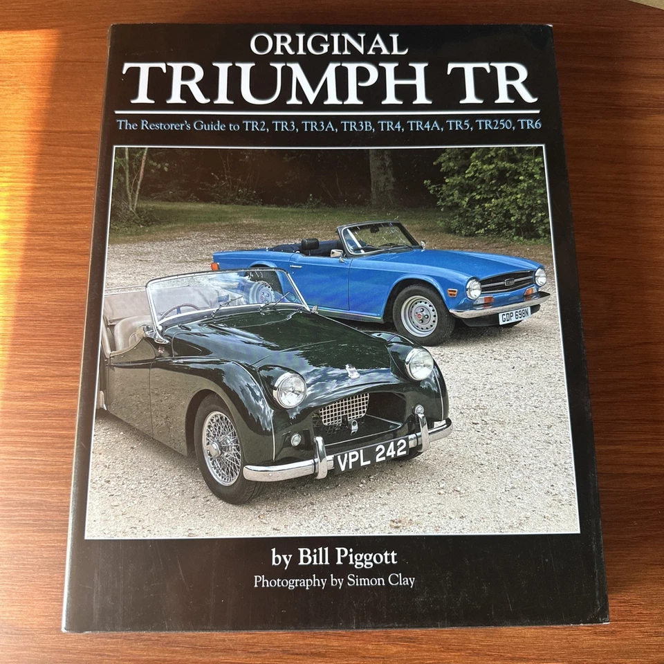 Libro restaurador Triumph Originality Guide Tr2 Tr3 Tr3A Tr3B Tr4 Tr4A Tr5 Tr250 Tr6 Foto 1 de 4