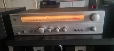 Telefunken Amplificatore Stereo Sintonizzatore Radio RR 100 Vintage Usato Buono - Immagine 1 di 4