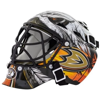 Mini máscara de portero réplica deportiva Franklin de Anaheim Ducks sin firmar Foto 1 de 4