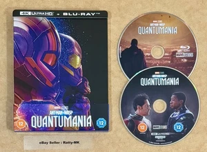 ANT-MAN AND THE WASP QUANTUMANIA (UK) 4K + BLU RAY STEELBOOK (READ DESCRIPTION) - Picture 1 of 7