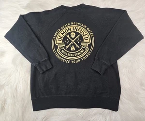 Liquid Death Sweatshirt Herren Medium Schwarz Fleecepullover 💀 🔥 (XS) - Bild 1 von 8