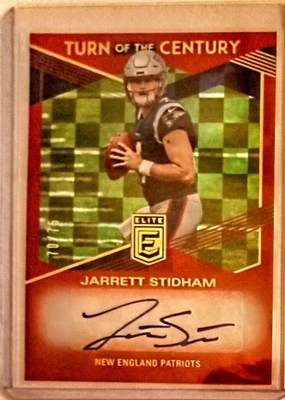2019 Donruss Elite Turn of the Century Jarrett Stidham #TC-JS Auto/75 Nm-Mt - Image 1 of 3