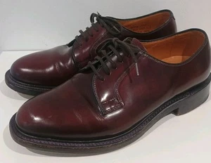Loake 771T Burgund/Ochsenblut Leder Derby Schuhe Made in England Herren UK 6 Mod - Bild 1 von 12