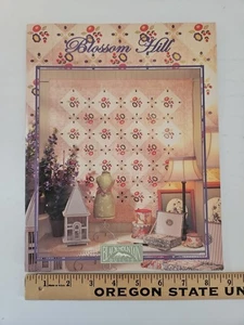 Black Mountain Quilts BLOSSOM HILL Floral Applique Quilt Pattern Book  - Picture 1 of 13