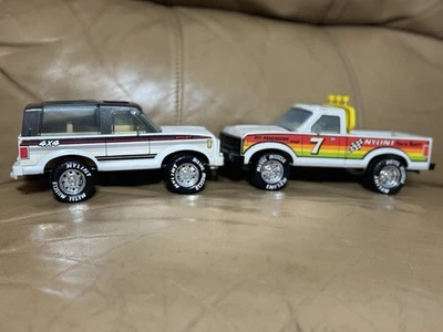 Ford Bronco Ranger y camioneta vintage de acero NYLINT envío rápido Foto 1 de 4