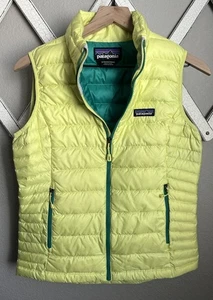 Patagonia Women's S Down Sweater Puffer Vest - Mayan Yellow 84628 - Picture 1 of 11
