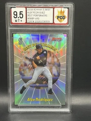 2018 Bowman’s Best Alex Rodriguez  Best Performers #988p-ARO Mariners - Image 1 of 2