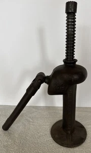Kimball Car Jack F.W. Mann Co 9.5” Tall Closed Working Condition 1919 Antique - Picture 1 of 18