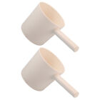  2 Pcs Indoor Watering Ladle Plant Garden Can Plastic Ladell Tool