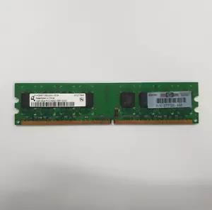 Infineon 1GB DDR2 RAM PC2-5300 667MHz non-ECC Unbuffered CL5 HYS64T128020HU-3S-B - Picture 1 of 2