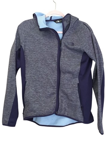 VETEMENTS Giacca The North Face donna grande Arcata asimmetrica zip cappuccio leggera