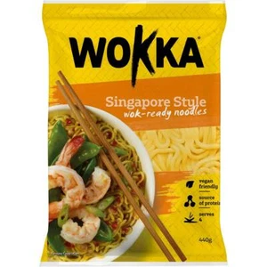 Wokka Singapore Style Wok Ready Noodles Pack 440g - Picture 1 of 1
