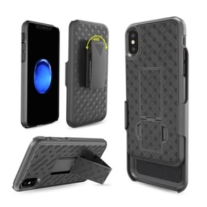Funda Carcasa Clip Cinturón Cubierta para iPhone 16 15 13 Pro Max Samsung S24 S22 - Imagen 1 de 38