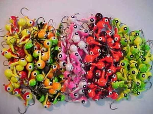 25 NUEVOS CABEZALES DE PLANTILLA WALLEYE FLOTANTES 3/8 talla 1 surtido OZ. FLOTAN  - Imagen 1 de 6