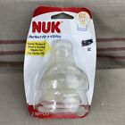 1  NUK Perfect Fit Silicone Nipples 6m+ Fast Flow Anti-Colic 2 pack SEALED
