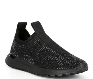 Michael Kors Bodie Rhinestone Slip-On Stretch Knit Sneakers. Size 7 ❤️❤️❤️ - Picture 1 of 6