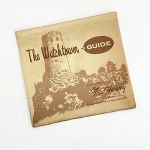 Watchtower Grand Canyon Guide Brochure National Park Fred Harvey Attraction - Picture 1 of 9