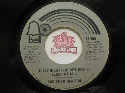 5TH DIMENSION: The River Witch / I Didnt Get To Sleep At All, 45 RPM G+ (LC)  Foto 1 de 2