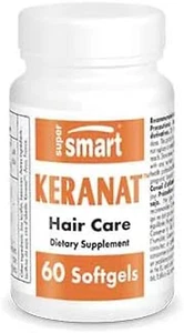 Supersmart - Keranat ™ - Hair Supplement - Reduces Hair Loss and Improves Volume - Picture 1 of 7