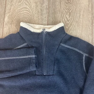 Kuhl Europa Sweater Youth L Navy BlueZip Fleecepullover Outdoor Jacke EUC - Bild 1 von 7