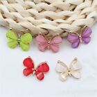 butterfly Metal Buttons costume decoration jewelry accessories Stained Glass
