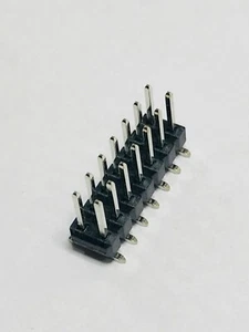 Lote de 10 piezas de conector de placa 15-91-2140 HDR 14POS 2 filas macho ST 2,54 mm SMD - Imagen 1 de 2