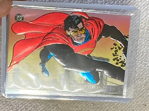 1993 SkyBox DC Bloodlines Embossed Foil #S3 The Last Son of Krypton Card - Bild 1 von 3