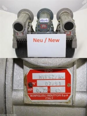 Bonfiglioli MVF 62/A Schneckengetriebe i=45 getriebe gearbox getriebemotor - Bild 1 von 4