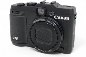 Canon PowerShot G16 12.1MP Digital Camera with Battery From Japan - Picture 1 of 9