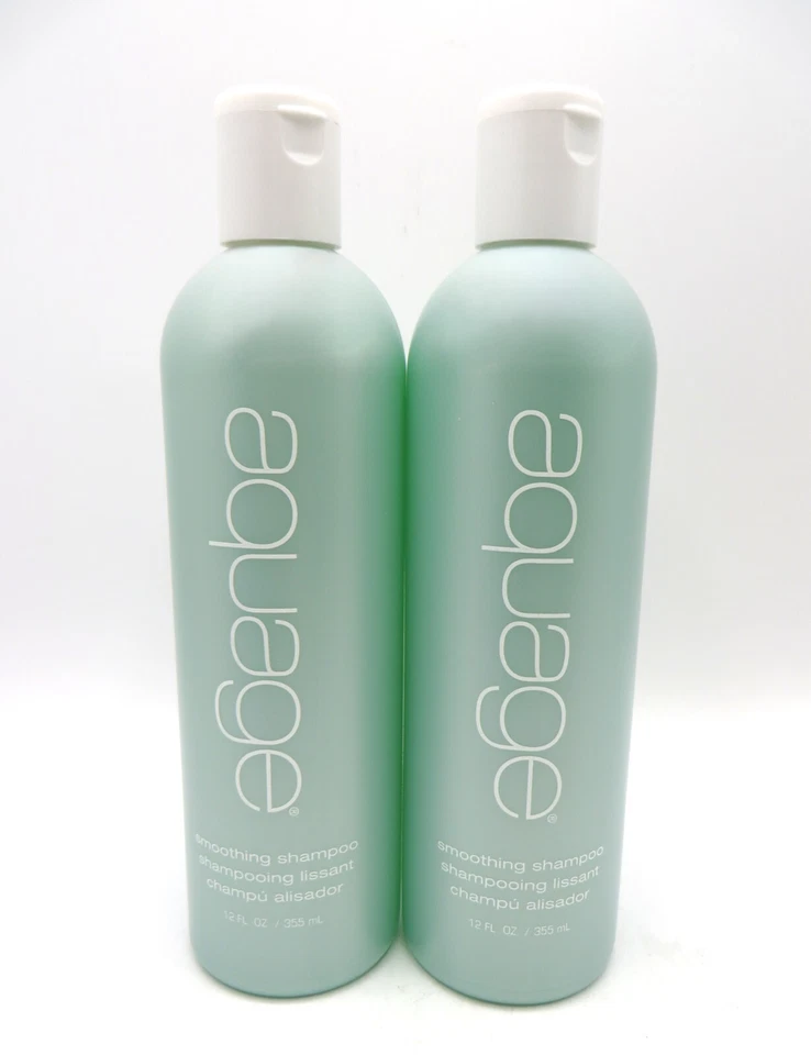 AQUAGE SMOOTHING SHAMPOO 12 OZ (Lot of 2) - Image 1 of 2